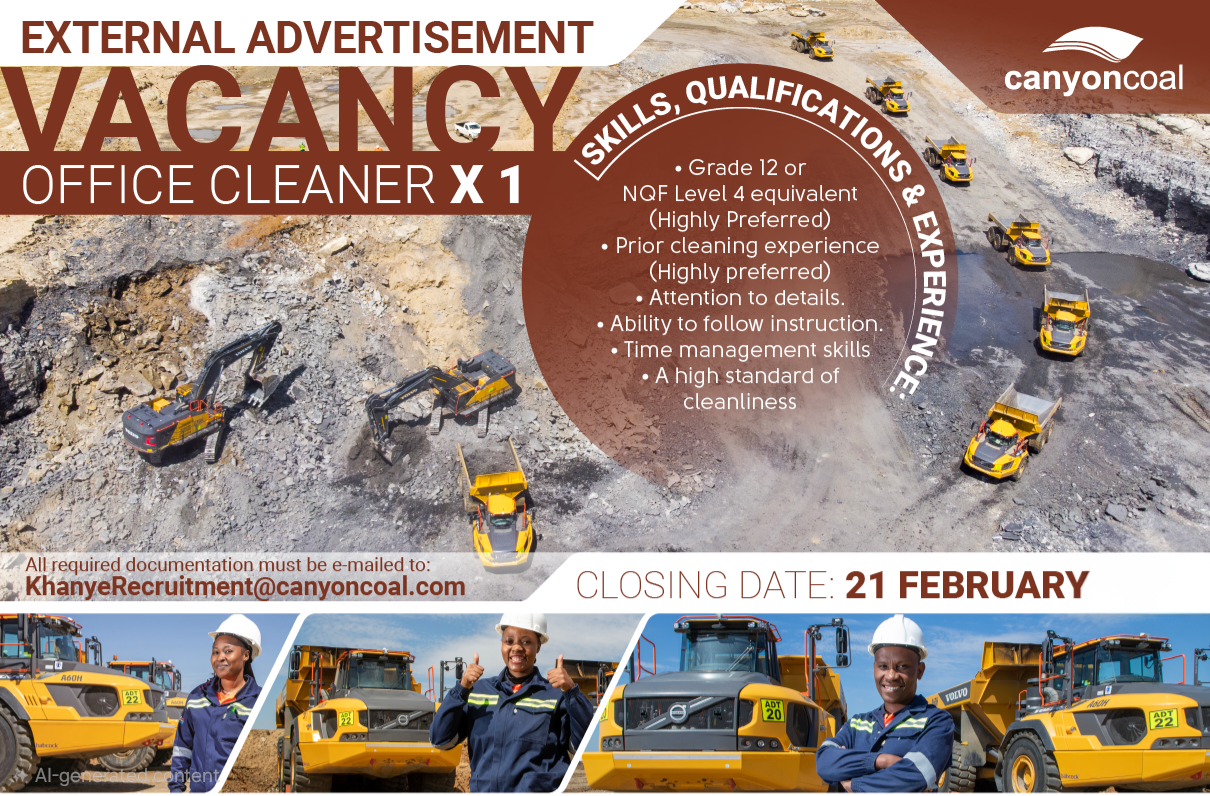 Canyoncoal Vacancy Officecleaner1